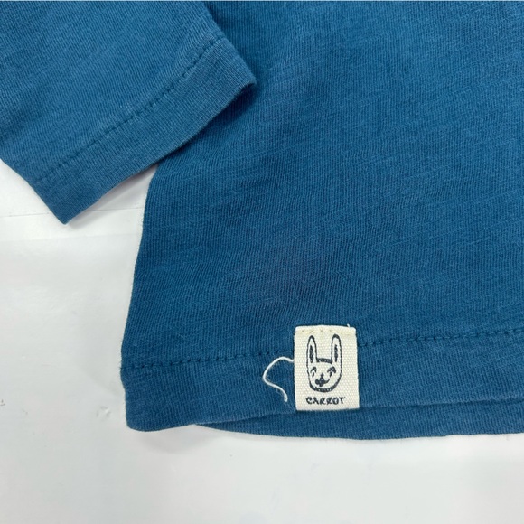 Zara Shirts & Tops Zara Baby Boy Blue Henley Long Sleeve Top 69